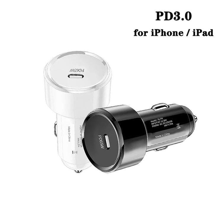 P9 PD65W USB-C Car Charger for iPhone / iPad series