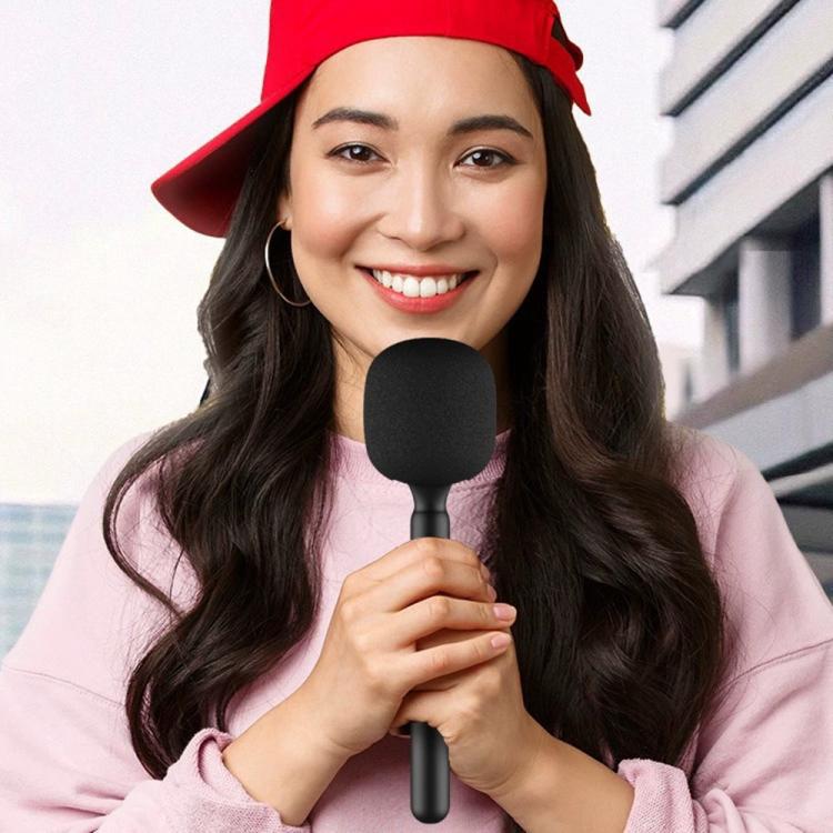 XWJ70 Portable Wireless Microphone Boom Professional Interview Recording Microphone Handheld Stick