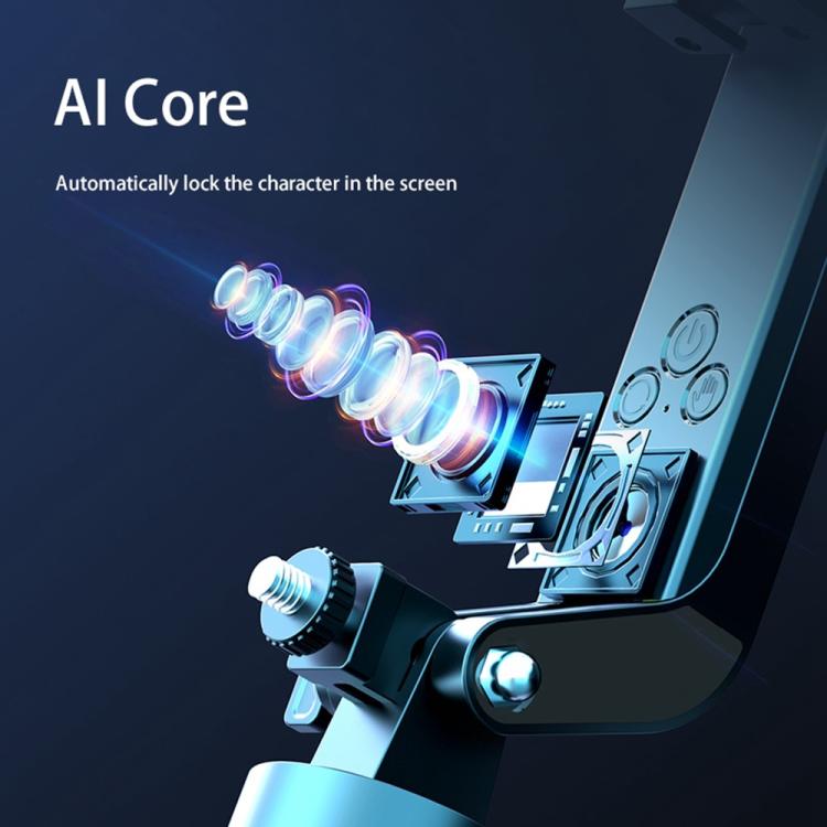 Q185 Smart Auto Tracking Phone Live Streaming Stand AI Selfie Stick Handheld Gimbal Stabilizer