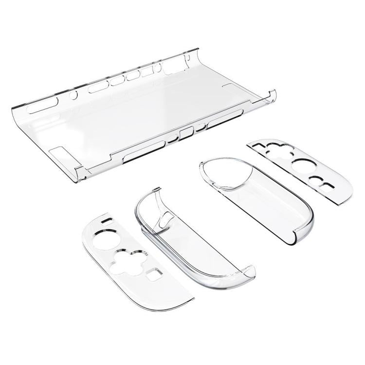 Game Console Split Full Cover Transparent PC Protective Case