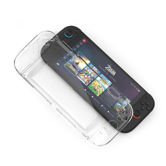 Game Console Split Full Cover Transparent PC Protective Case