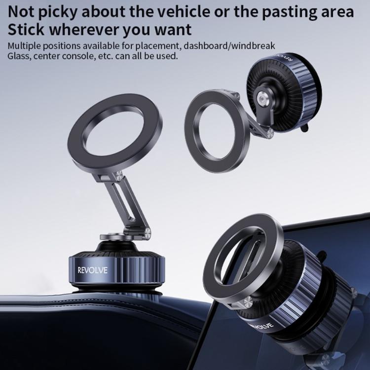 Z23 Dashboard 360 Degree Rotation Foldable Vacuum Suction Magnetic Car Cellphone Bracket