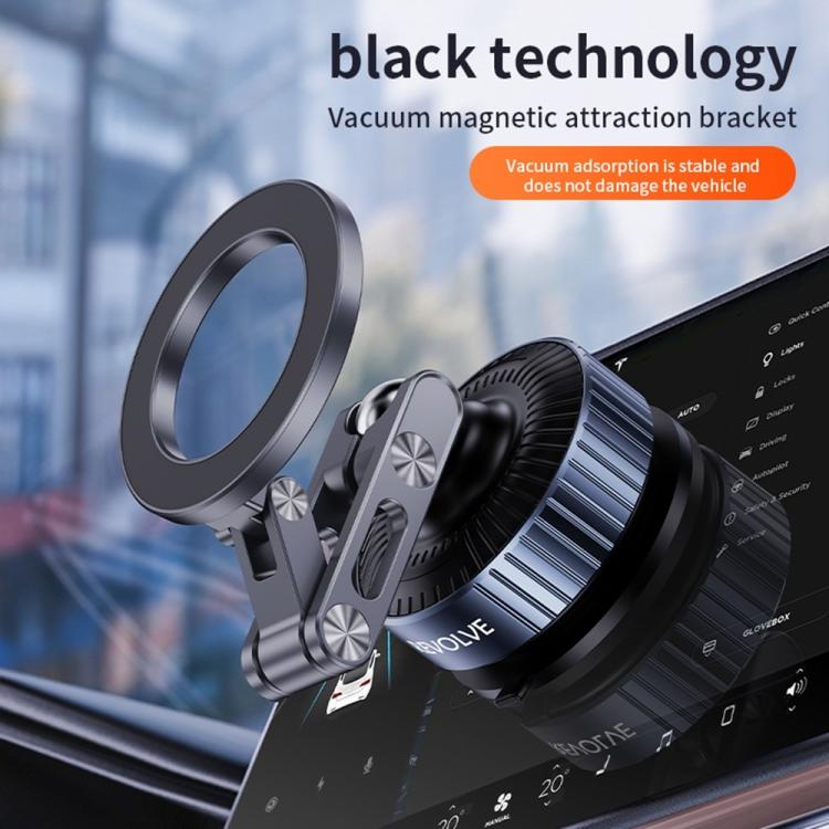 Z25 Vacuum Suction Magnetic Mount Bracket Foldable Car Phone Holder