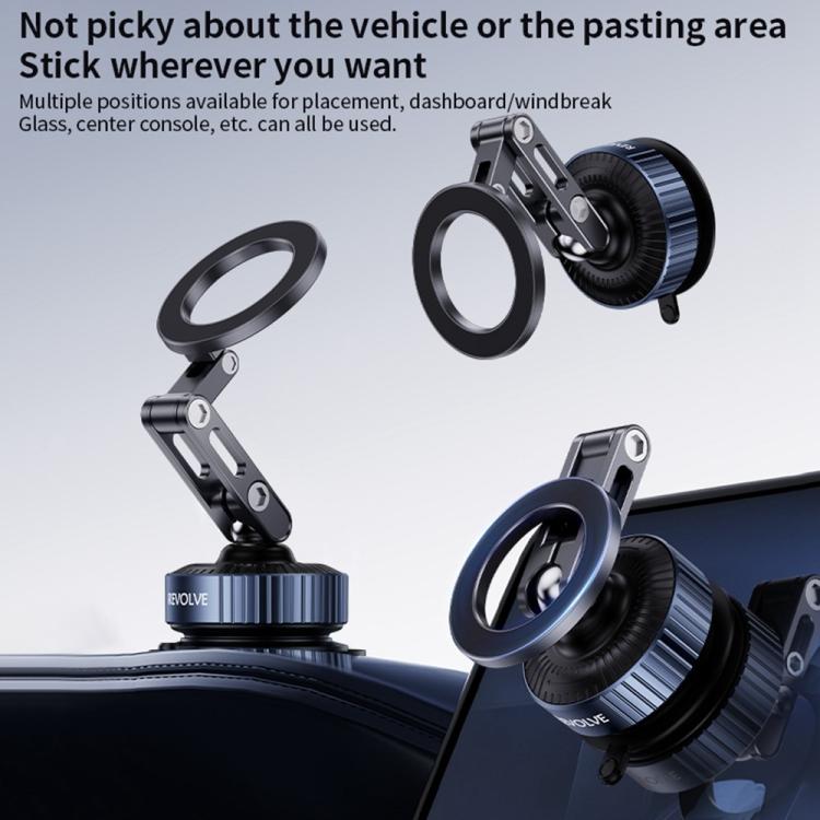 Z25 Vacuum Suction Magnetic Mount Bracket Foldable Car Phone Holder