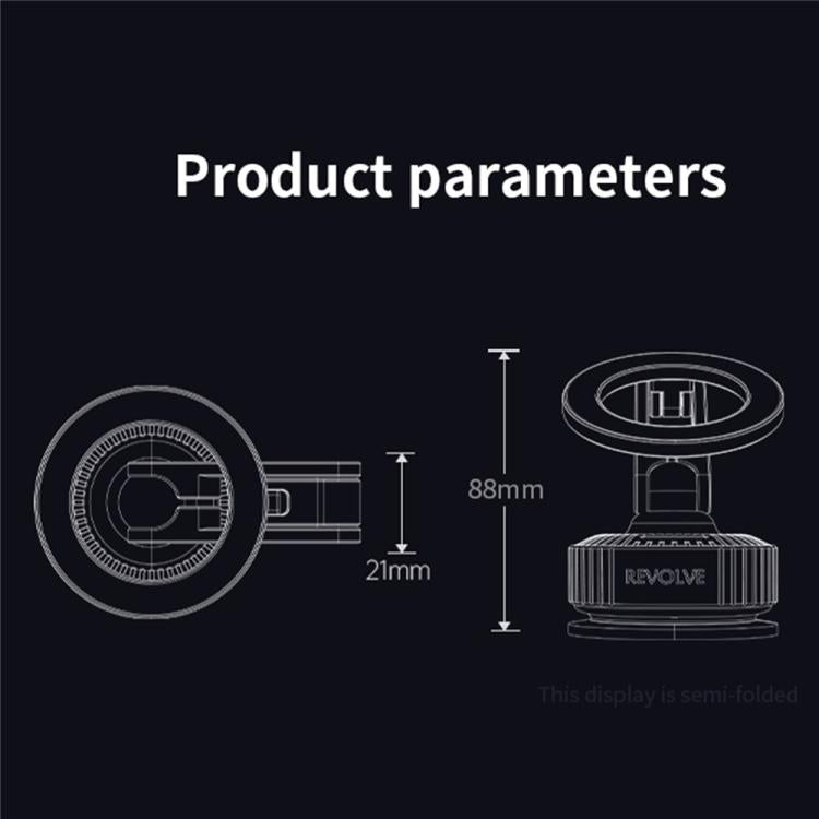 Z25 Vacuum Suction Magnetic Mount Bracket Foldable Car Phone Holder