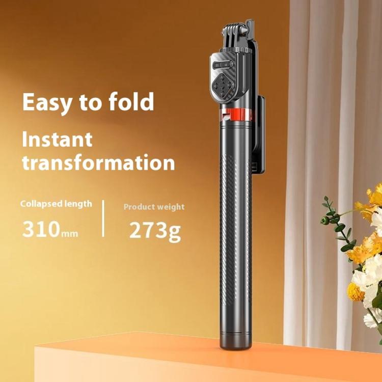 P100TK For Outdoor Photography Selfie Stick 360 Degree Rotation Anti Shake Phone Tripod Stand