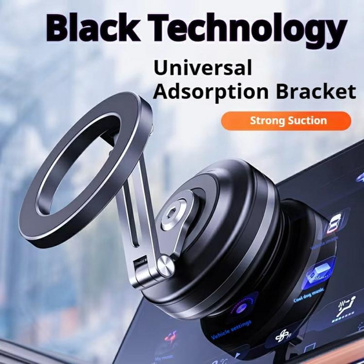 X64 Car Phone Mount Foldable Magnetic Electric Vacuum Suction Smartphones Bracket