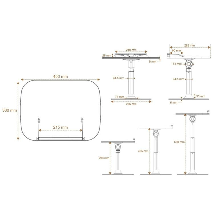 R30 Children Books Tablets Laptops Desktop Holder Adjustable Wooden Board Reading Stand