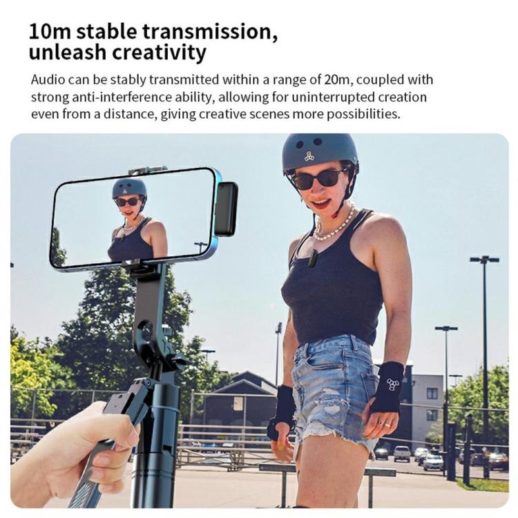 M6 Wireless Microphone AI Noise Reduction Live Streaming Mic