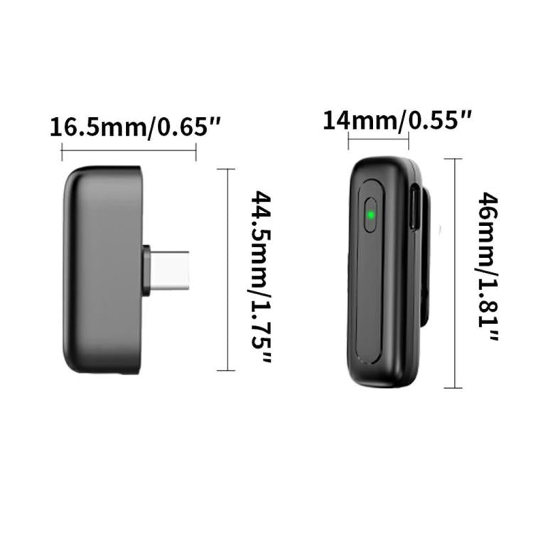 M6 2 Microphone + 1 Receiver Wireless Microphone AI Noise Reduction Live Streaming Mic