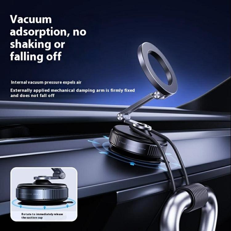 X54 Dashboard Windshield Suction Cup Mount Foldable Navigation Stand Magnetic Car Phone Holder