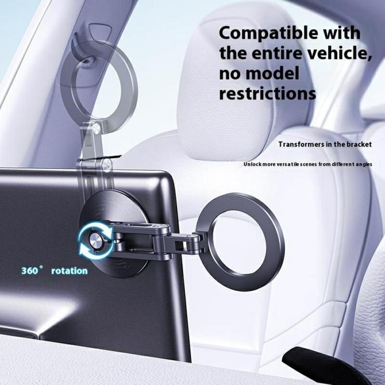 Z18 360 Rotation Anti Shake Magnetic Cellphone Holder Aluminum Alloy Car Phone Holder