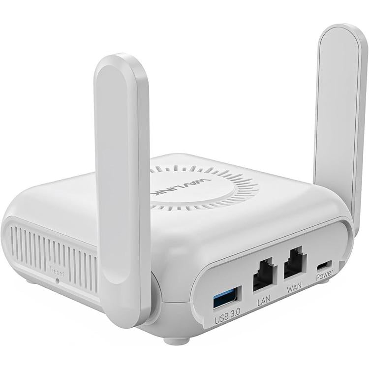 WAVLINK WNT100X3  AX3000 160MHz MU-MIMO OFDMA VPN Dual Band WiFi 6 Travel Router