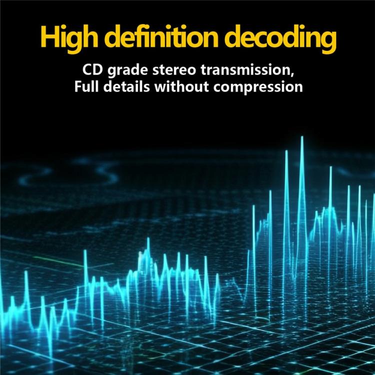 For TV PC LE524 USB Bluetooth 5.4 Audio Transmitter 50m Range Dual Connection Adapter