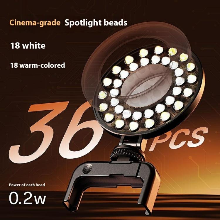 A01 Smartphone Photography Live Streaming Round LED Fill Light Portable Selfie Light