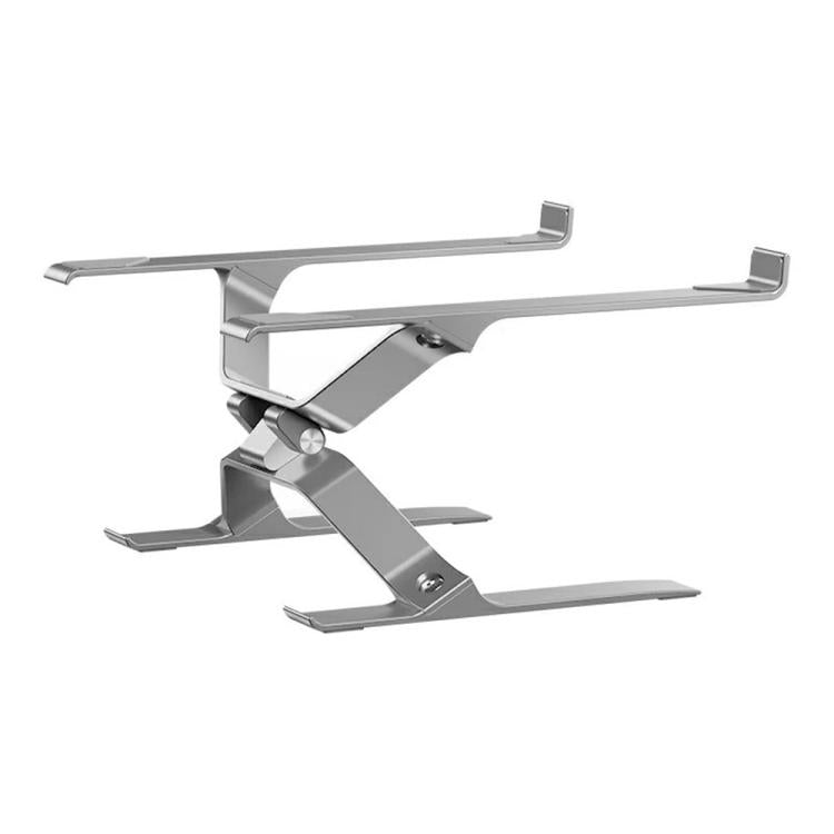 P70 X-Shape Aluminum Alloy Stand Height Adjustable Foldable Cooling Bracket for Laptop / Tablet