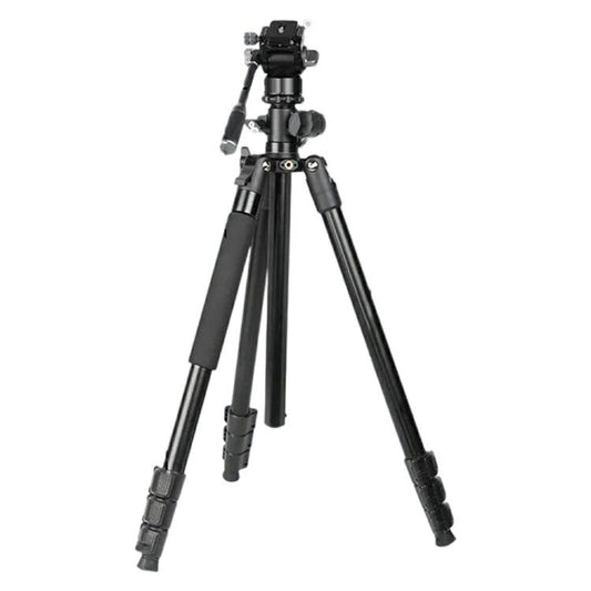 JMARY KS355+HG60 360 Degree Panoramic Ball Head DSLR Camera 2-in-1 Monopod Tripod