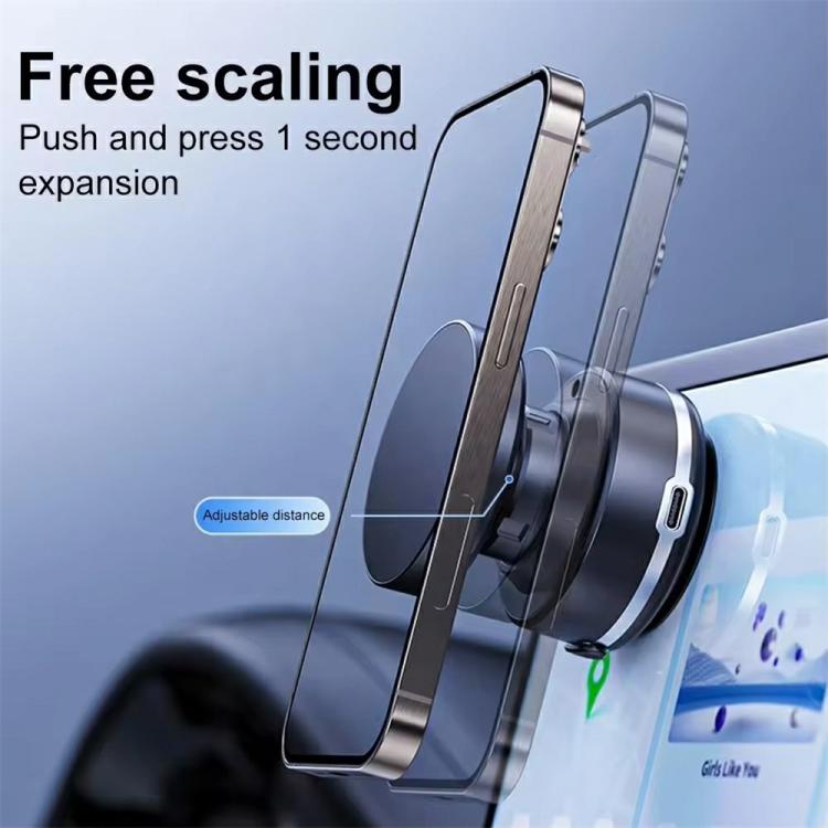 X95 Car Dashboard Windshield Navigation Bracket Magnetic Vacuum Suction Cup Phone Mount