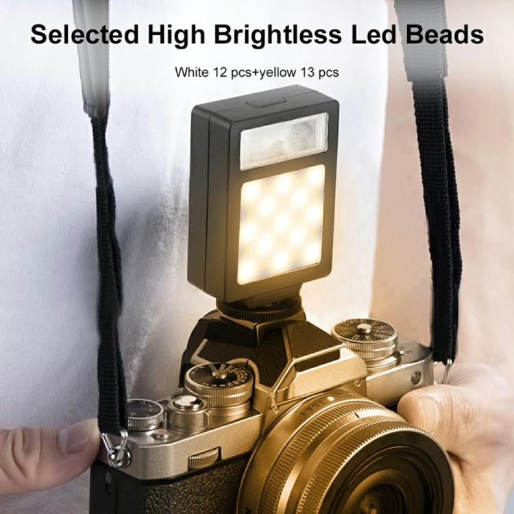 FL15 Camera External Photography Mini Flash Light Professional Portable Hot Shoe LED Light