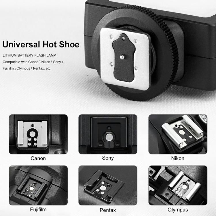 FL15 Camera External Photography Mini Flash Light Professional Portable Hot Shoe LED Light