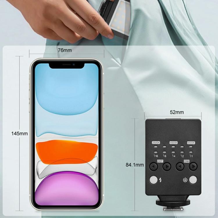 FL15 Camera External Photography Mini Flash Light Professional Portable Hot Shoe LED Light