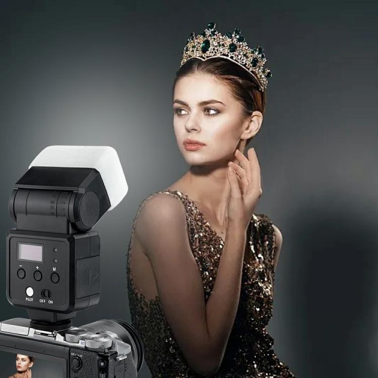 VLOGLITE F32 For Fuji Nikon Canon Sony DSLR Camera External Flash Light Portable Hot Shoe Light