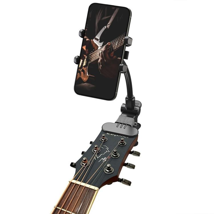For Electric Guitar Bass Ukulele Piano Panel Live Teaching Universal Phone Holder