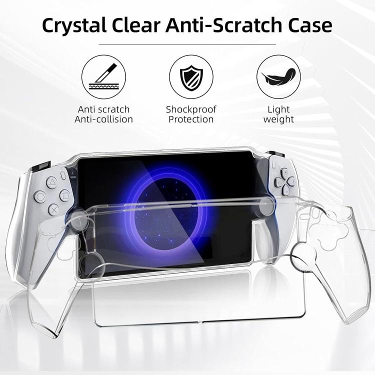 Streaming Handheld Console Crystal Clear PC Protective Case