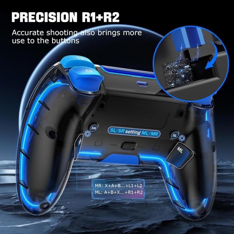 Dual Hall Effect Joystick Game Controllers