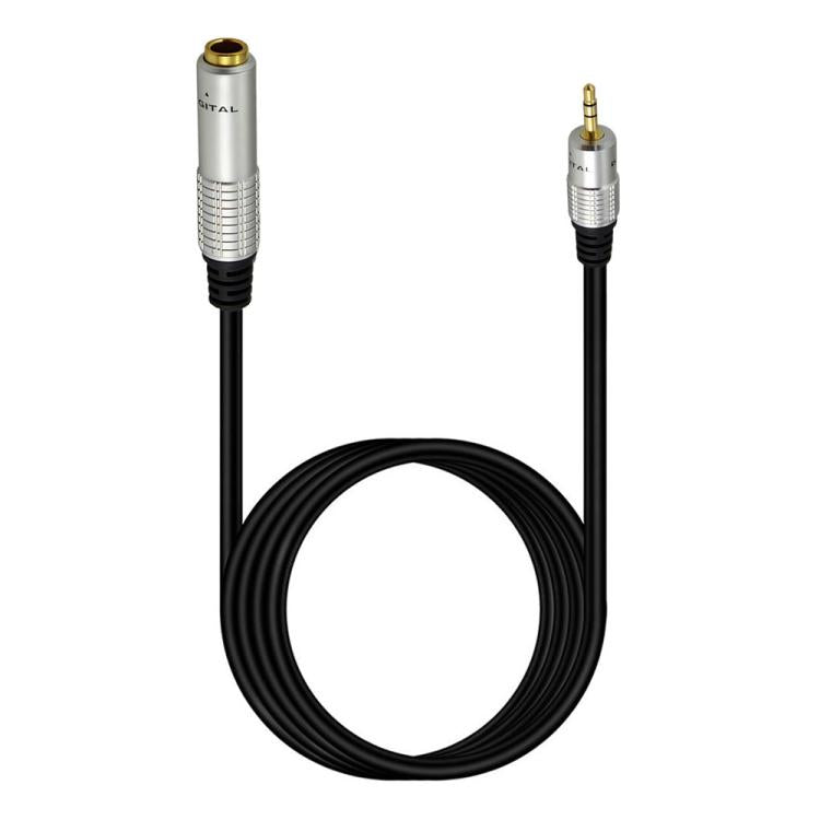 JUNSUNMAY 6.35mm Female to 3.5mm TRS Male Stereo Audio Cable Guitar Cord
