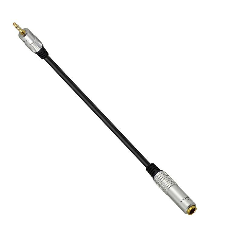 JUNSUNMAY 6.35mm Female to 3.5mm TRS Male Stereo Audio Cable Guitar Cord