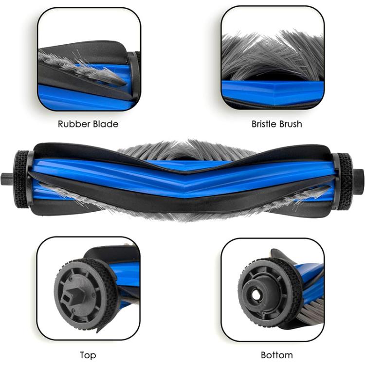 JUNSUNMAY Sweeper Main Clean Brush for Ecovacs Deebot T50 Pro / T50 Max / T50 Omni