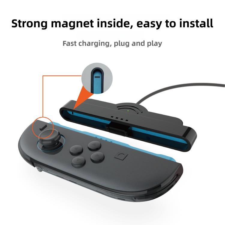 Left and Right Handles Dual Charging Cable