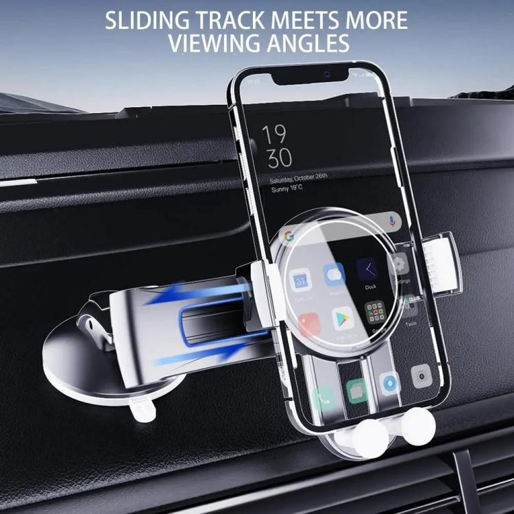 X253 Dashboard Suction Cup Holder Multifunctional 360 Degree Rotating Car Phone Mount