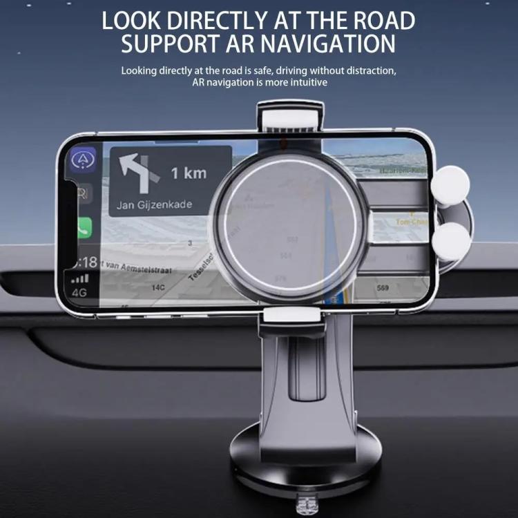 X253 Dashboard Suction Cup Holder Multifunctional 360 Degree Rotating Car Phone Mount