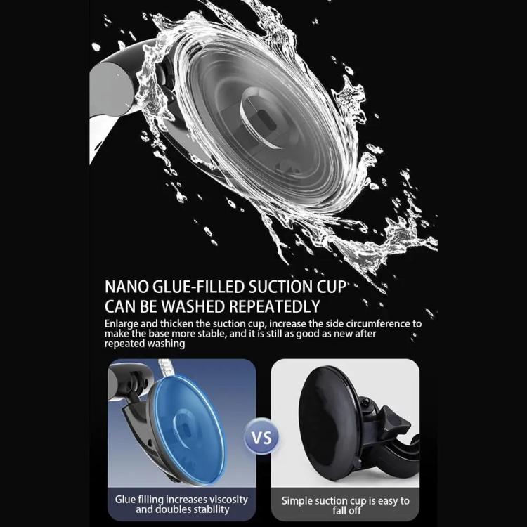 X253 Dashboard Suction Cup Holder Multifunctional 360 Degree Rotating Car Phone Mount