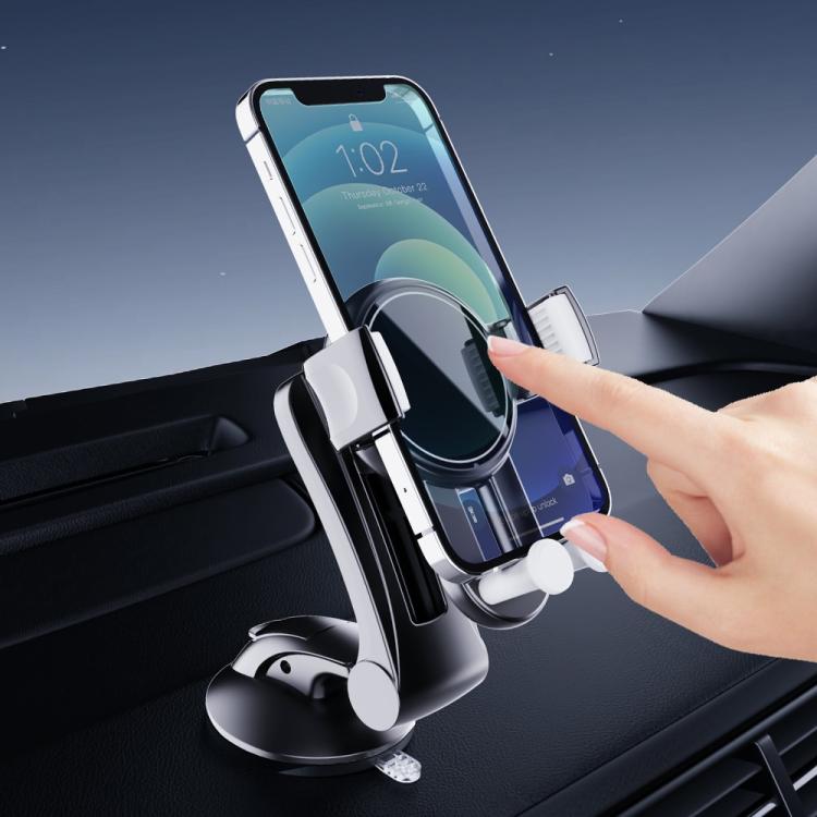 X253 Dashboard Suction Cup Holder Multifunctional 360 Degree Rotating Car Phone Mount