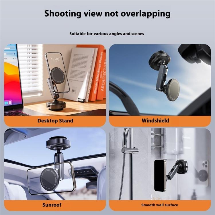 X75 360 Degree Rotation Magnetic Bracke Car Phone Holder Electric Suction Cup Holder