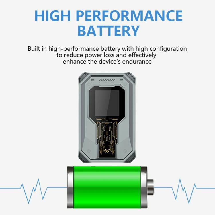 A50 Support 8 Devices Portable SIM Card 4G WiFi Router Rechargeable Time Display Router