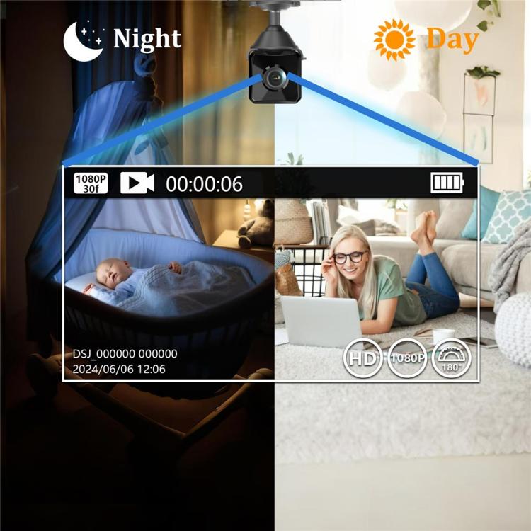 L29 1080P HD WiFi Remote Viewing Home Security Camera Intelligent 180-Degree Wide Angle Camera