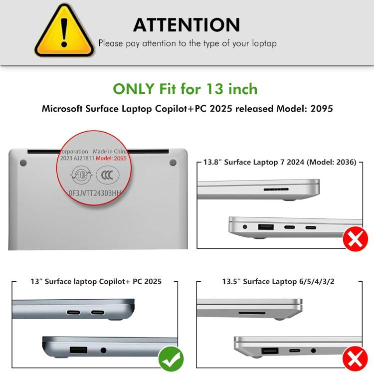 ENKAY Hat-Prince Crystal Protective Case Cover Clear Hard Shell