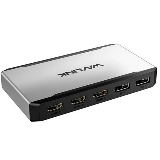 WAVLINK UG7701 Support 4K 60Hz 100W PD Hub Adapter USB-C to HD / Display Port Docking Station