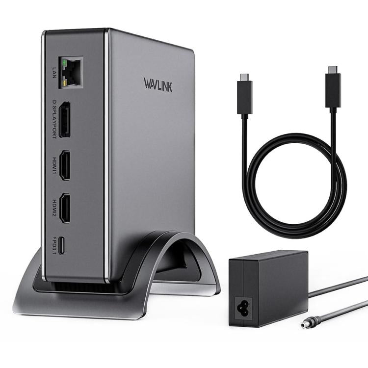 WAVLINK UMD27PRO 8K 30Hz / 4K 144Hz 140W PD HUB Adapter