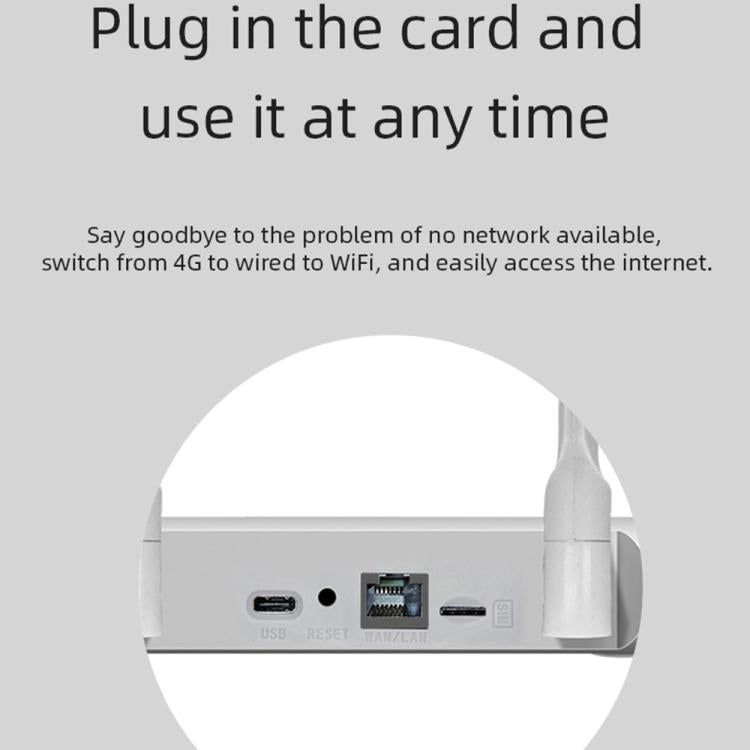 CPE907-E Eurasian Edition 150Mbps Download Speed 4 Antennas SIM Card Router 4G LTE WiFi Router