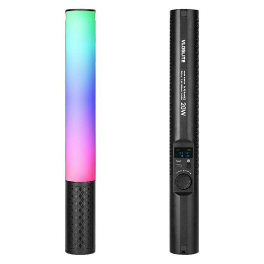 VLOGLITE B20RGB Magnetic LED Fill Light Handheld 20 Modes RGB Photography Light Stick