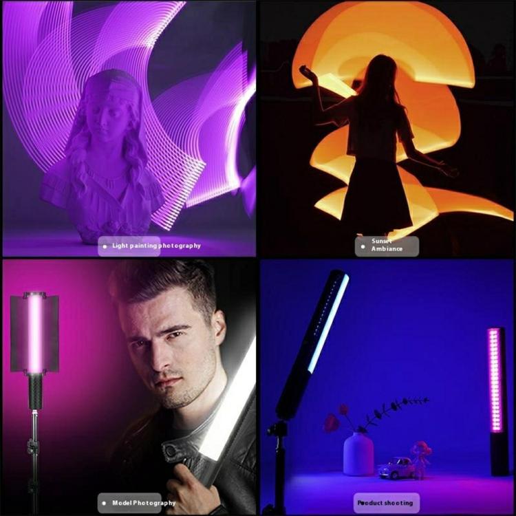 VLOGLITE B20RGB Magnetic LED Fill Light Handheld 20 Modes RGB Photography Light Stick