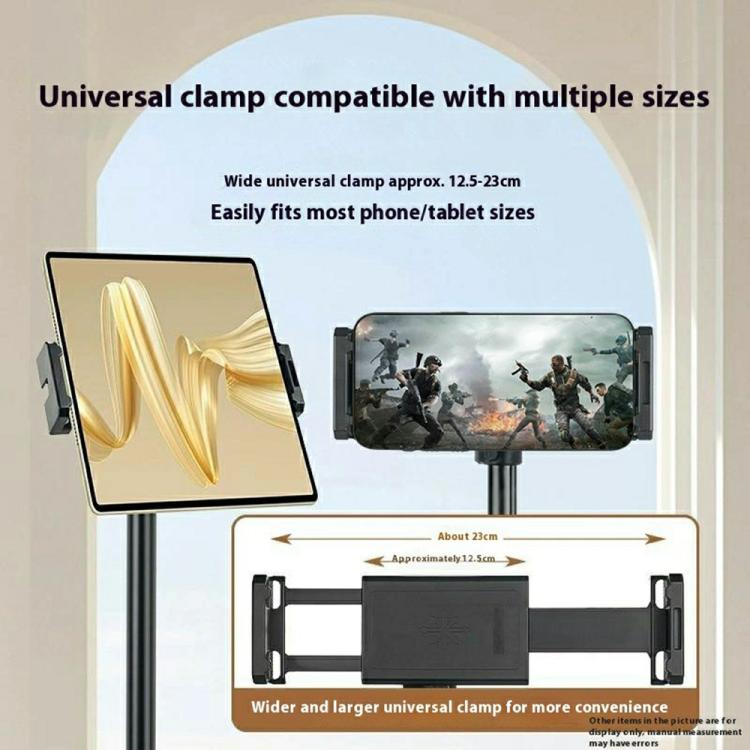 YUNTENG VCT-5229 For Smartphone / Tablet Folding Floor Stand Adjustable Height Tripod