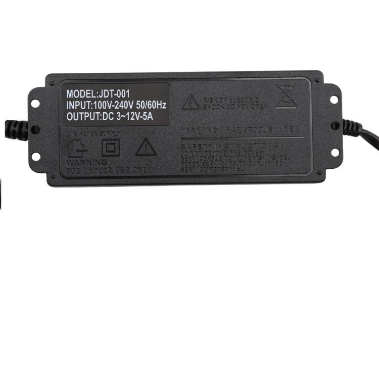 AC To DC Adjustable Voltage Power Adapter Universal Power Supply Display Screen Power Switching Charger