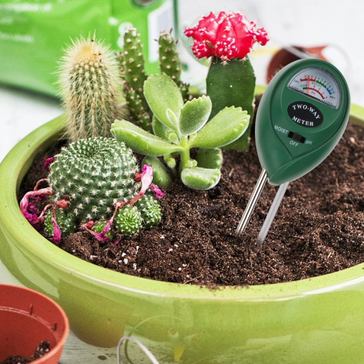 RZ103 Mini Soil PH Moisture Humidity Measuring PH Meter Soil Moisture Monitor Hygrometer Gardening Plant Farming Moisture Tester
