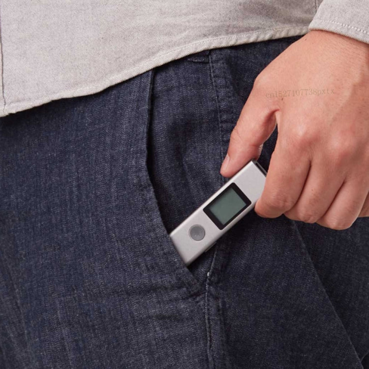 LS-1 Laser Rangefinder Distance Meter 40m Handheld Mini Rechargeable LCD Digital Laser Distance Meter 131ft Laser Range Finder